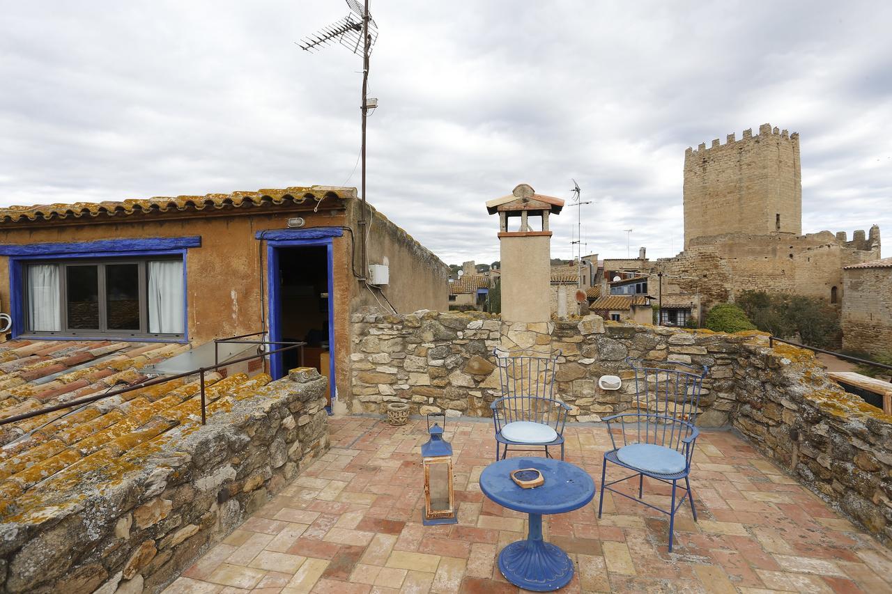 Hostal Blau Peratallada Exterior foto
